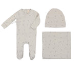 Lil Legs Printed Wrapover Clover Set