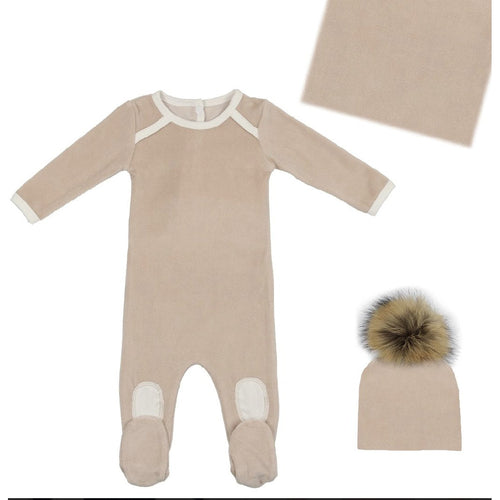 Velour Patch Collection-Sand